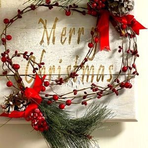 Handmade Xmas Display 7”x6”